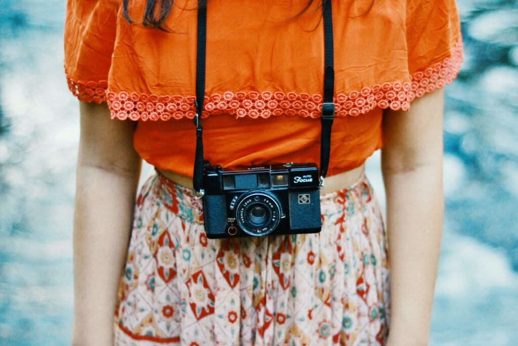 Camera around neck